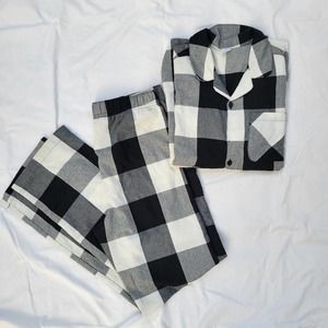 Buffalo check pajama pj set